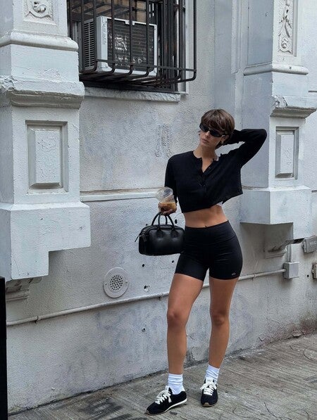 image by carmellarose containing woman, black, short, stand, wear